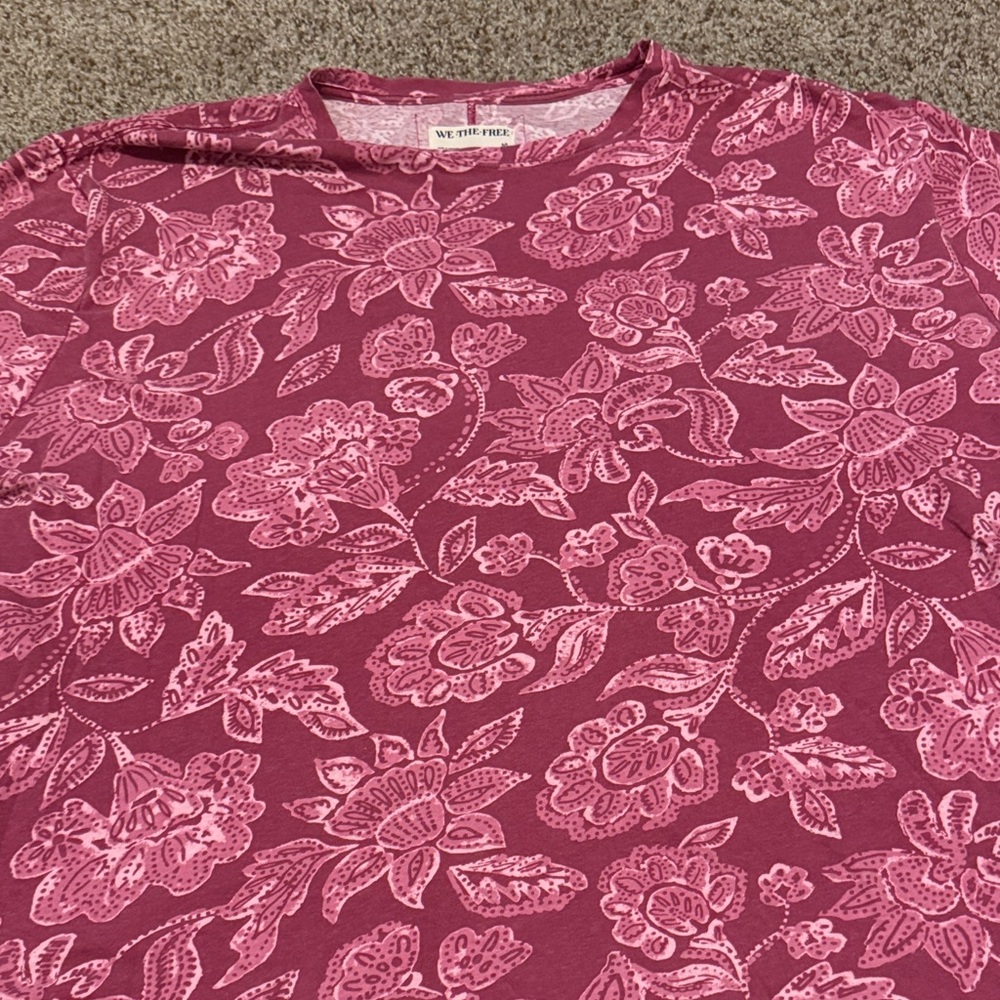 We the Free floral tee